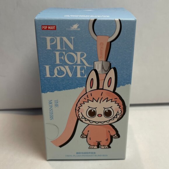 POP MART Other - POP MART The Monsters Labubu Pin for Love Series-Vinyl Plush Pendant Blind Box